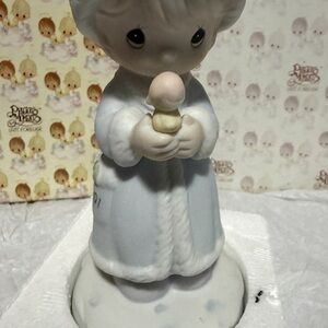Precious Moments White Figurine